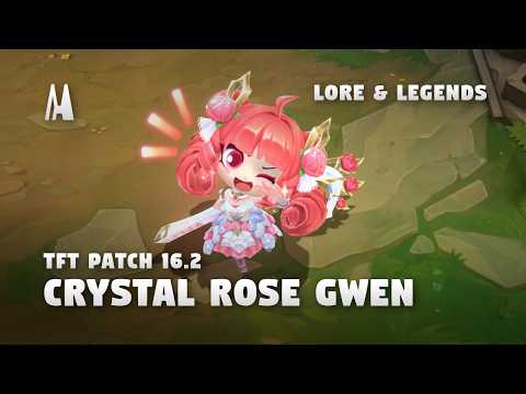 CHIBI CRYSTAL ROSE GWEN | FINISHER, BOOM, EMOTES, PORTAL | TFT SET 16