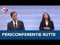 Persconferentie president Mark Rutte over nieuwe coronamaatregelen
