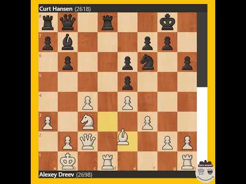 ˜”*°•.˜”*°• Most Instructive Chess Game 🔴 Alexey Dreev - Curt Hansen (1-0) •°*”˜.•°*”˜