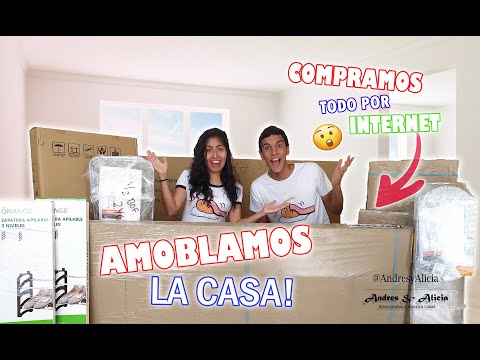 AMOBLAMOS la Casa con las OFERTAS de los Cyber Days + Nos MUDAMOS??😱 | Andres y Alicia VLOGS