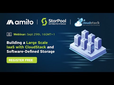 Building a Large Scale IaaS with CloudStack and Software-Defined Storage