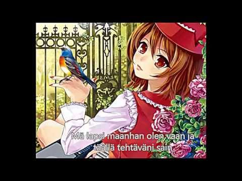 maailmaan mä avaraan (lintu) - Nightcore (w/lyrics and translation)