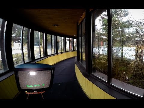 Opuszczony ośrodek wypoczynkowy z działającym TV- Urbex PKR