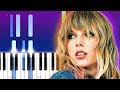 Taylor Swift - Cruel Summer (Piano Tutorial)