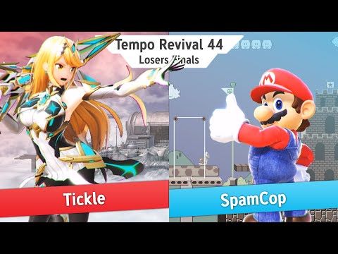 Tempo Revival 44 - Tickle (Pyra Mythra) Vs. SpamCop (Mario) - Losers Finals - Smash Ultimate