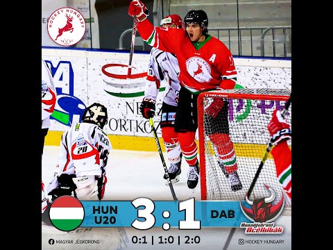 Összefoglaló - U20 Magyarország - Dunaújvárosi Acélbikák 3:1 20201219