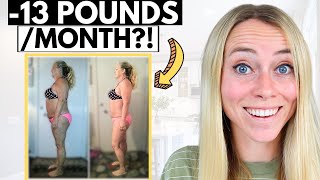 How Much Weight Can You *REALISTICALLY* Lose in A Month?