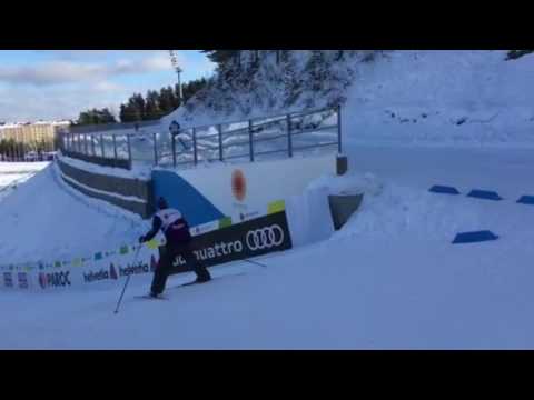 Skiing the Lahti Curve