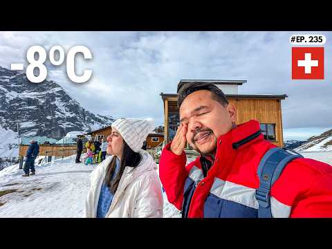 Nossa PRIMEIRA VEZ CONHECENDO a NEVE na SUÍÇA