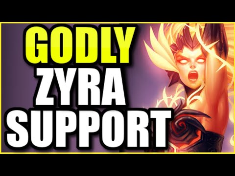 So.... Zyra is EXTREMELY BROKEN in Season 12.... Let me show you why 🔥