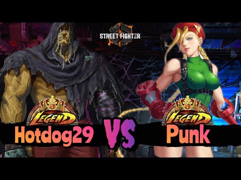 [SF6] Punk(Cammy) vs Hotdog29(M.Bison) High Level [Street Fighter 6]
