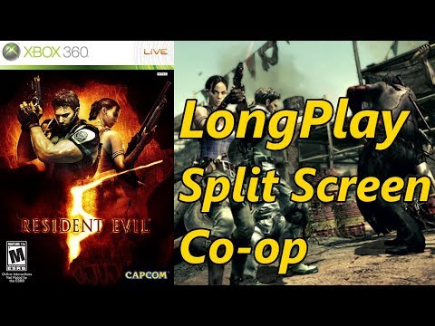 Resident Evil 5 - Longplay Split Screen Co-op Full Game Walkthrough (No Commentary) (Xbox 360, Ps3)