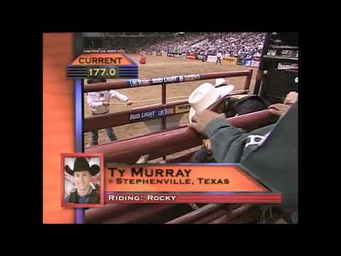 Rocky bucks Ty Murray - 00 PBR Nampa