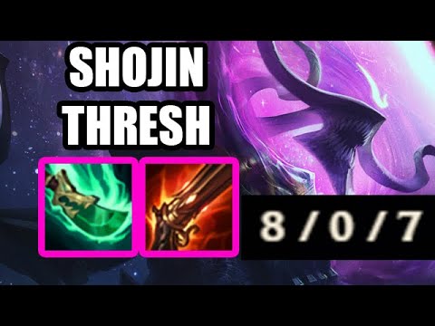 DESTROY YOUR LANER -  FLAWLESS KDA Thresh Top vs Sion - Spear of Shojin Rapid Firecannon Thresh