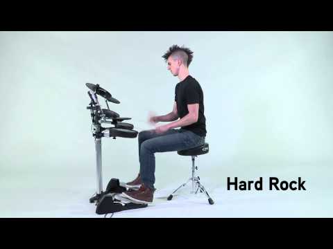 Roland HD-3 V-Drums Lite Electronic Drum Set 2010s - Black image 9