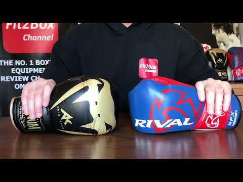 VENUM GIANT 2.0 BOXING GLOVES VS RIVAL HDE-F FIGHT GLOVES HEAD TO HEAD TITLE MATCH