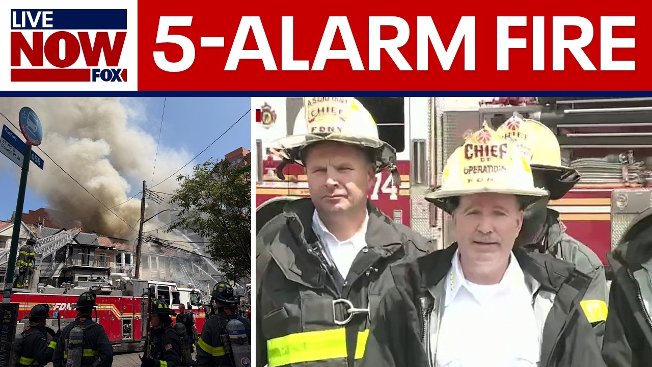 FDNY: 21 people hurt in 5-alarm fire