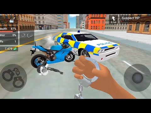 Police Car Driving: Motorbike Riding - Android Gameplay