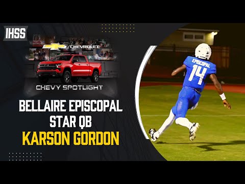 Bellaire Episcopal QB Karson Gordon is One of Houston&#039;s Best