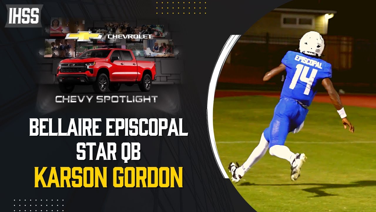 Bellaire Episcopal QB Karson Gordon is One of Houston&#039;s Best
