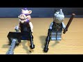 WT Reviews My Custom LEGO TMNT Bebop And Rocksteady