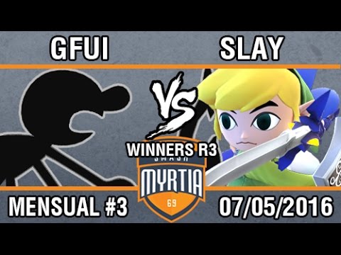 [SmashMyrtia69 #3] GFui (G&W, Sonic) vs Slay (Toon Link, Sheik) Winners R3