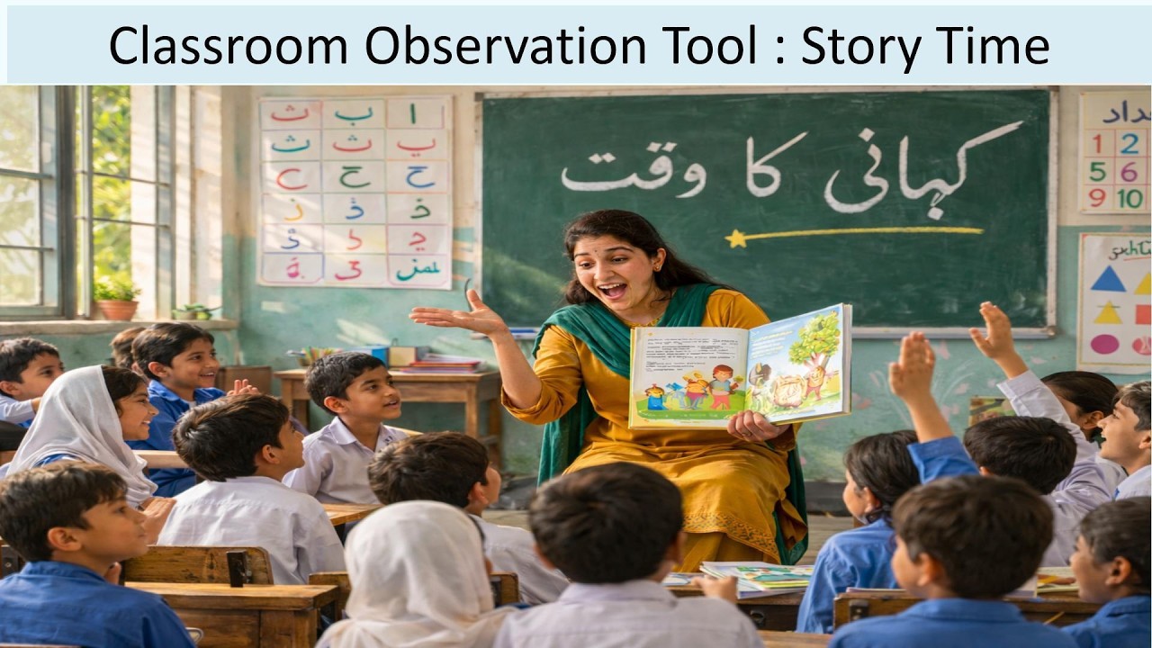 Classroom Observation, Indicator 3 Story Time