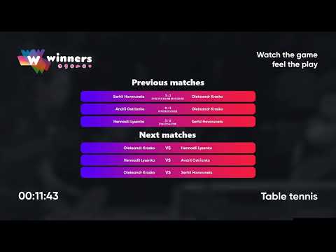 WINners League 14.01.2022  Lysenko H. - Hovorunets S. 13:00