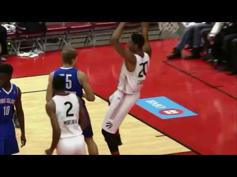 Raptors 905 Highlights: Bruno Caboclo Backwards Slam - November 20, 2016