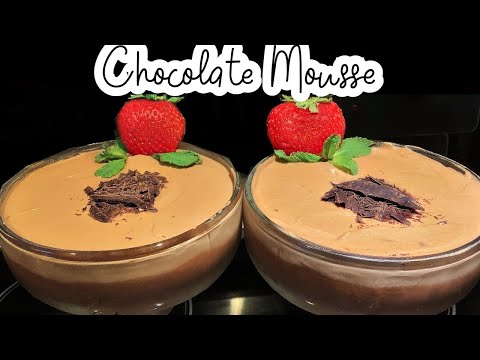 How To Make the most LAVISH Chocolate Mousse Dessert