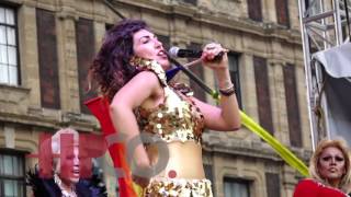 Ana victoria( La  Reyna) Concierto del Orgullo LGTB 2017