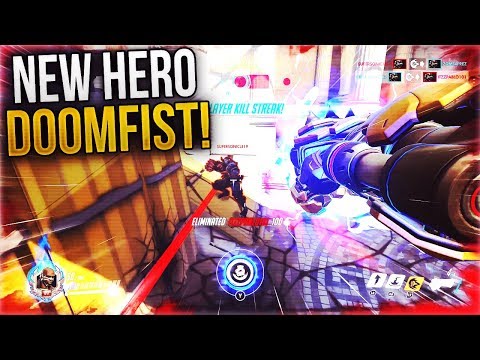 NEW HERO "DOOMFIST" ARRIVES in OVERWATCH! (NEW HERO ADDED / DOOMFIST GAMEPLAY)