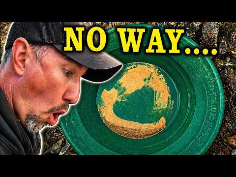 Extreme Shock panning at the New Gold Mine!