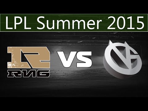 VG vs RNG Game 1 | Vici Gaming vs Royal Never Give Up (12.06.2015) [LPL Summer 2015]