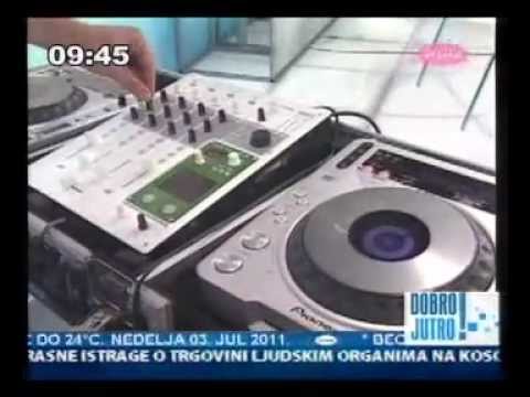 PROJEKAT BAND & DJ.DJUKA  - REKA VINA  @  RTV PINK - JUTARNJI PROGRAM 2