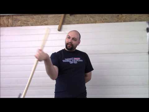 Cold Steel Viking Hand Axe -  Full review and demo - 90WVBA