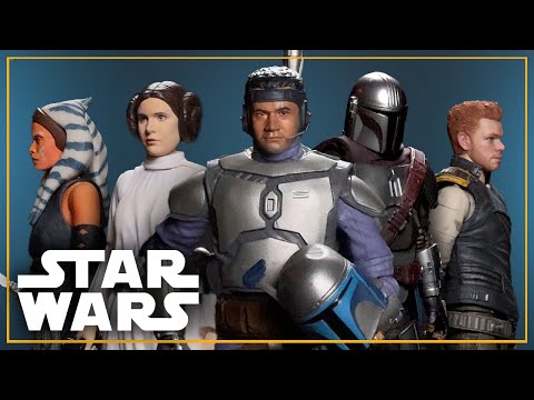 My Top 30 Star Wars 6" Figures in my collection - Black Series, Figuarts, Mafex and customs!