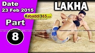 Lakha (ludhiana) Kabaddi Tournament 23 Feb 2015  Part 1 by Kabaddi365.com