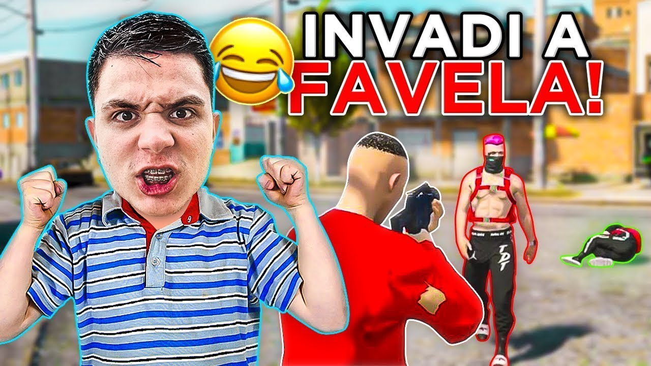 INVADED THE FAVELA AND VINGUEI THE GANGS 😂 (Paulinho the CRAZY)
