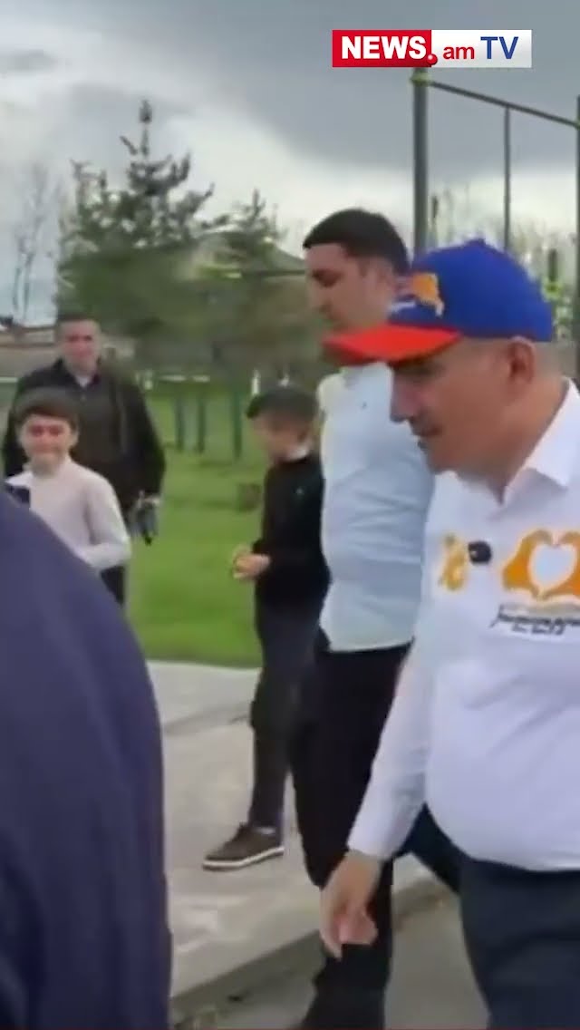 Գորիսի քաղաքապետ Առուշ Առուշանյանը մասնակցում է Փաշինյանի քարոզարշավին