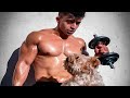 young bodybuilder showing his pumped muscle | flexing | muscle worship