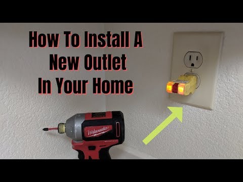 How To Install An Electrical Outlet | Add More Outlets