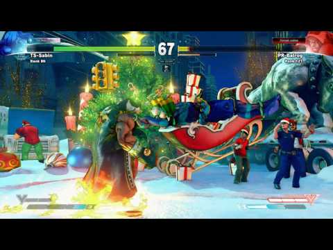 SFV~ Dhalsim (TS-Sabin) vs. Balrog (PR-Balrog) HD 4