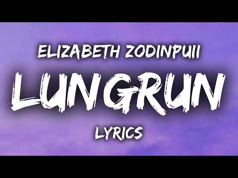 Elizabeth Zodinpuii - LUNGRUN (Lyrics Video)