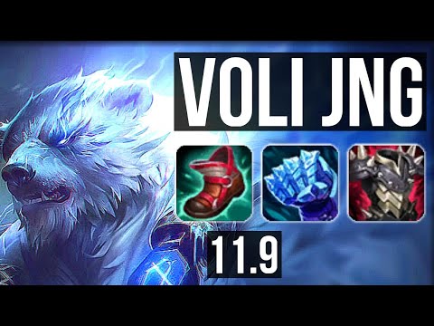 VOLIBEAR vs RUMBLE (JUNGLE) | 2.3M mastery, 12/3/14, Godlike, 300+ games | NA Diamond | v11.9