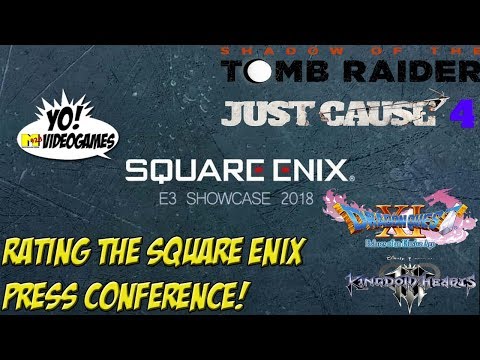 Rating the Square Enix Press Conference E3 2018 - YoVideogames