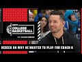 JJ Redick On Why He Decided To Play For Coach K College GameDay