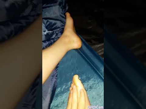 Coleman self inflating sleeping pad for camping (indoor overnight)