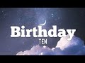 TEN-BIRTHDAY (lyrics)