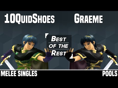 Best of the Rest 2018 - 10QuidShoes (Marth) vs Graeme (Marth) - MELEE SINGLES - POOLS